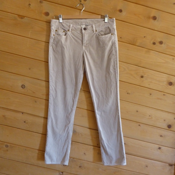 J. Crew Denim - J.Crew 28 S Vintage MatchStick Corduroy Jeans Pants City Fit Beige 100% Cotton